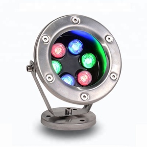 Thiết Kế mới RGB DMX Có Thể Thay Đổi IP68 9 wát Led Fountain Ánh Sáng Hồ Bơi Dưới Nước Đèn - Product Image 4