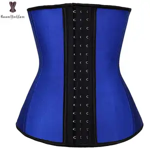 Latex Cintura Fajas Colombiana Trainer Shaper Slimming Belt 3 Ganchos Mulheres Plus Size XXXXXXL Novo Trabalho Fora Cinto