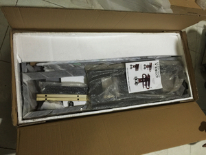 Chất lượng tuyệt vời phòng khách Ba kính màu đen Kệ cong gỗ tự nhiên véc ni <span class=keywords><strong>TV</strong></span> đứng cho 32 "~ 55" <span class=keywords><strong>LCD</strong></span> LED <span class=keywords><strong>TV</strong></span> tủ - Product Image 5