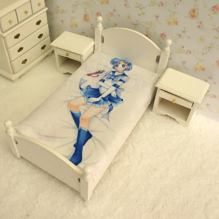 bedding bed sheets beds anime custom bed sheet Sailor Moon Mizuno Ami