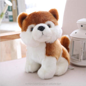 Yüksek kalite özel sevimli gerçekçi yavru Akuta Saint <span class=keywords><strong>Bernard</strong></span> köpek peluş oyuncak PP pamuk dolum hediye ile çocuklar için - Product Image 5