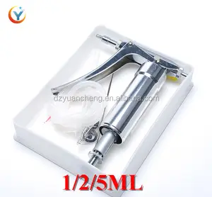 easy operated 1ML & 2ML &5ML poultry Auto Vaccination Injection Syringe Veterinary Instruments livestock