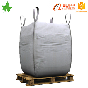 Súper saco bolsa con tapa abierta PP bolso tejido Jumbo 1000 kg - Product Image 2