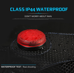 Bolsa de <span class=keywords><strong>Herramientas</strong></span> para <span class=keywords><strong>Bicicleta</strong></span> de Montaña, Bolsa de Transporte Debajo del Asiento con Luz Trasera y Soporte para Botella de Agua - Product Image 3