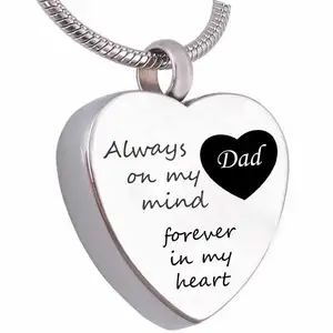 Cremation Urn Jewelry heart Aunt Uncle brother and sister Birthstone Memorial Ashes Keepsake Necklace