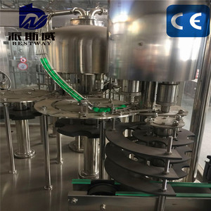 Comercial XGF 8-8-3 Botella de PET de pequeña capacidad Planta de agua mineral/pura 3 en 1 Máquina de llenado - Product Image 4