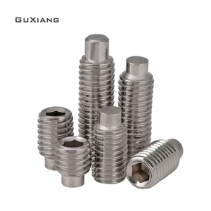 Alta calidad hexagonal perro punto tornillo con cono <span class=keywords><strong>de</strong></span> punto sujetadores <span class=keywords><strong>de</strong></span> tornillo sin cabeza - Product Image 1