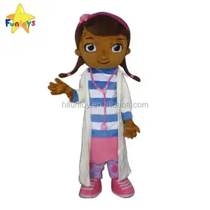 Funtoys CE drôle pas cher Fille Médecin costume de mascotte