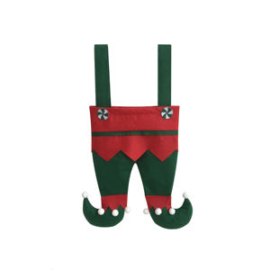 Vente en gros Sac cadeau bonbon Offre Spéciale personnalisé <span class=keywords><strong>Bas</strong></span> de Noël lutin - Product Image 3