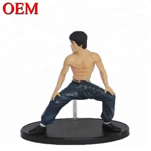 Fabrik Großhandel 3D Kunststoff Kung Fu Sterne Bruce Lee Figurine