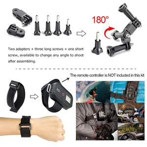 ชุดอุปกรณ์เสริม kitway สำหรับ GoPro สำหรับ HERO 10 9 8 7 6 5 4 3 Session set สำหรับ<span class=keywords><strong>4K</strong></span> และกล้องแอคชั่นอื่นๆ gopro12 - Product Image 4
