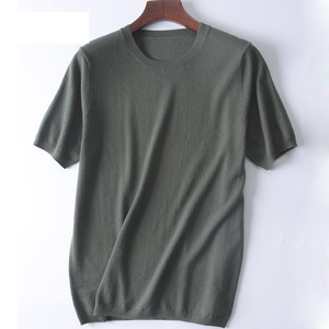 Di alta qualità estate fresco confortevole 100% Merino <span class=keywords><strong>lana</strong></span> t-Shirt per gli uomini - Product Image 4