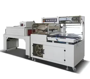 High Quality Fully Automatic L Type Cutting & Sealing CD Shrink Wrapping Machine / Card Box Sealing and Cutting Machine for Sale