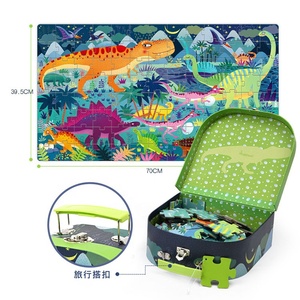 Baby toys dinosaur fairytale Sleeping Beauty wooden Puzzle educational toys - Product Image 1