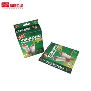 Wood Bamboo vinegar plaster biomagick body pure foot detox patch