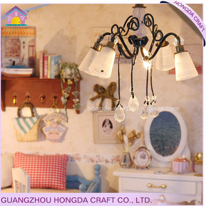 Maison de poupée en papier, vente en gros, modèles en bois, jouets, poupées miniatures portables, maison de jeu en bois, jouets en bois - Product Image 6