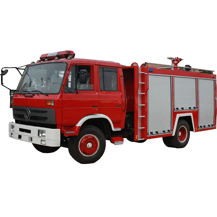 4x2 nuovissimo Dongfeng 145 camion antincendio 5 tonnellate acqua autocisterna camion dei pompieri camion pompiere