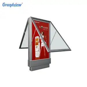 Backlit Customized Stand Outdoor Advertising Led mupi billboard