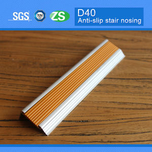 2014 nouveau design en <span class=keywords><strong>aluminium</strong></span> pvc spirale <span class=keywords><strong>escalier</strong></span> en <span class=keywords><strong>aluminium</strong></span> <span class=keywords><strong>nez</strong></span> pour la <span class=keywords><strong>marche</strong></span> - Product Image 1