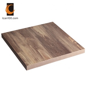 Rust Proof Walnut Phòng Ăn Cổ Điển Melamine Table Top - Product Image 1
