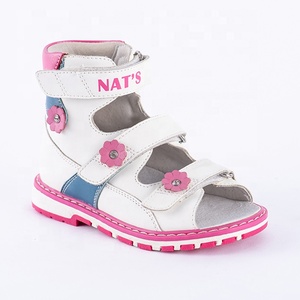 <span class=keywords><strong>Sandali</strong></span> Casual da Ragazza Princepard in Vera Pelle Bianca e Nera con Fodera in Vera Pelle per l'Estate - Product Image 2