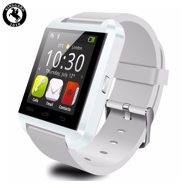 2022 Hot Sale Kinggard U8 BT Smart Watch with TFT Display Dual SIM & Touchscreen for Android Phones-28mm Screen Rubber Band