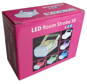 2015 nuevo LED estroboscópica <span class=keywords><strong>sala</strong></span> de 36 LED SMD 5050 luz estroboscópica etapa con sonido Auto modo de Control - Product Image 6