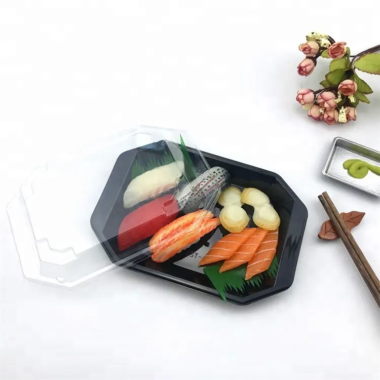 Grosir Baki Pesta Plastik Sekali Pakai Perahu Baki Kemasan Makanan Sushi