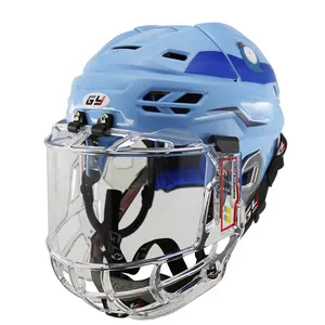 Capacete de gelo esportivo dos pp, capacete de patinação no gelo das crianças, engrenagem de qualquer cor