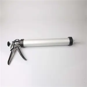 China Wholesales Popular Aluminum Tube Plastic Silicone Caulking Sausage Gun