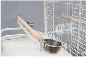 8536 fashional tarzı ile beyaz siyah hayvan tavşan kafes kafes kanarya kuş papağan kafesi - Product Image 4