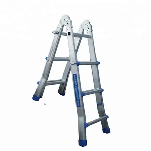 Aluminium telescopische multifunctionele ladder