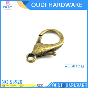 Di alta qualità appeso placcatura colore Vario metallo <span class=keywords><strong>simplex</strong></span> snap hook per borse - Product Image 4
