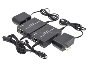 4K <span class=keywords><strong>HDMI</strong></span> Extender Balun 50 M Trasmissione 4Kx2K 3D 1080 P Su Singolo CAT5E Cavo Con L'obiettivo del Bi-Direzionale IR 20 ~ 60 hz