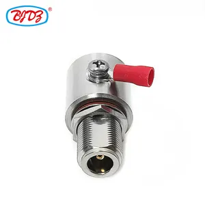 Multi options Gas tube discharge lightning surge arrester 0-3GHz N female to rp SMA female 0-3G surge protecter