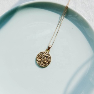 MO-N2019003 MoyaMiya 2019 nouvelle haute qualité plaqué or Zodiaque Pièce Choker Collier Astrologie Mode dames Bijoux collier - Product Image 6