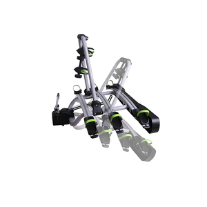 Support de remorque en acier pour 3 vélos, capacité de 45 kg, conception inclinable, support universel pour <span class=keywords><strong>attelage</strong></span> de remorque - Product Image 3