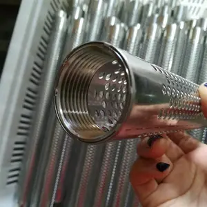 Filtre Çekirdek Purolator Emiş Süzgeçleri Paslanmaz Çelik delikli metal örgü tel Elemanı