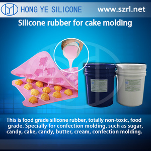 Caoutchouc de silicone de qualité alimentaire en silicone Hong <span class=keywords><strong>Ye</strong></span> pour moules à gâteaux-échantillon gratuit fabriqué dans le Guangdong - Product Image 6