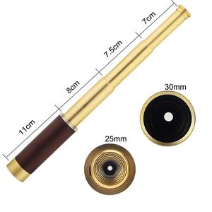 Chất Lượng Cao Tầm Xa 25X30 Màu Vàng Cướp Biển Một Mắt Có Thể Thu Gọn Phạm Vi Đốm Kính Thiên Văn Một Mắt - Product Image 2