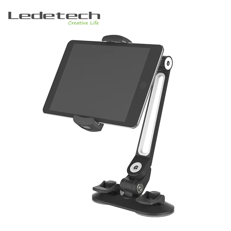 Hot Sale Silicone Dual Suction Cup Car Tablet Phone Stand