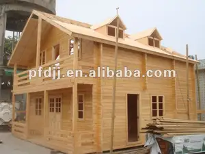 60 m2 hermosas casas prefabricadas de madera gadern