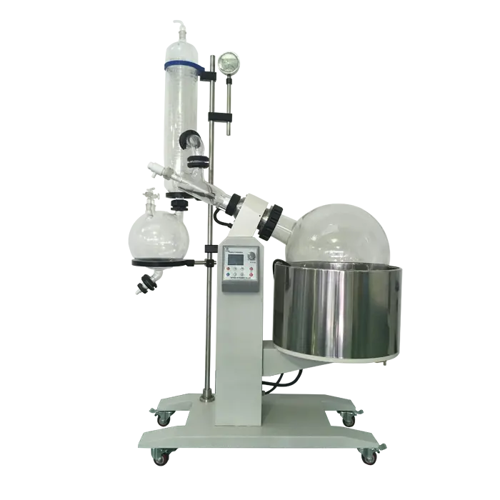 Basic Dry Ice Condenser Rotary Evaporator with Glassware 20L for cannabia oil