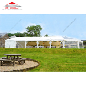 Carpa de 15x40m para Eventos, Carpa Grande de Aluminio de <span class=keywords><strong>Segunda</strong></span> <span class=keywords><strong>Mano</strong></span> en Venta con Techo Transparente - Product Image 5