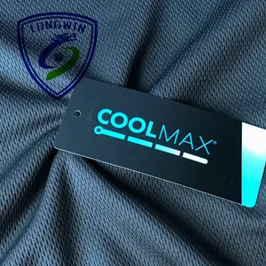 Coolmax быстросохнущая впитывающая 100% Полиэстеровая сетчатая ткань для спортивной одежды, рубашки для активных тренировок