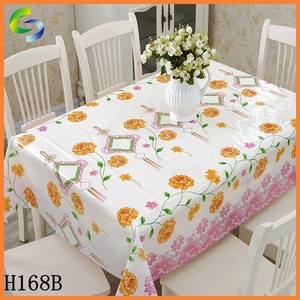 Material <span class=keywords><strong>de</strong></span> Pvc <span class=keywords><strong>hule</strong></span> mantel usado en boda - Product Image 1