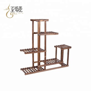 Nouveau Produit <span class=keywords><strong>bois</strong></span> fleur 5 niveau plateau jardin pour le plein air/Intérieur - Product Image 1