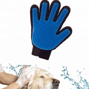 Hot Sale five fingers Dog Hair de silicone bath washing cleaners mascot remover deshedding grooming gloves - Product Image 2