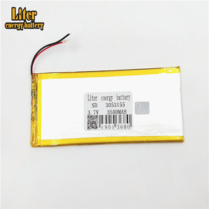High quality 3053155 lipo battery 3,7 mAh 3500 v battery for electronic tools - Product Image 2