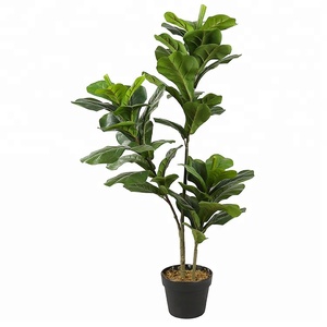 พืชประดิษฐ์ในร่มกระถางต้นไม้ซอใบมะเดื่อ <span class=keywords><strong>Ficus</strong></span> Lyrata เป็นมิตรกับสิ่งแวดล้อม PEVA 1M/3.28Ft - Product Image 6
